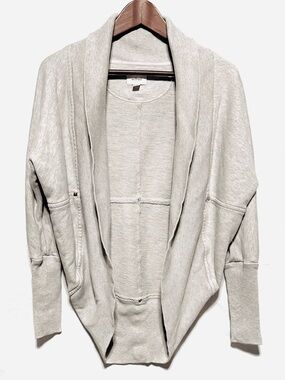 Wilfred by Aritzia Open Front Shawl Collar Cocoon Cardigan XXS